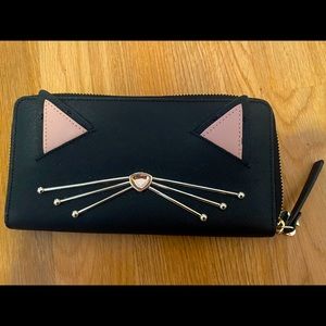 NWT Kate Spade Jazz Things Up Neda Cat Wallet